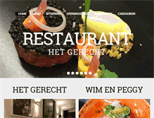 Tablet Screenshot of hetgerecht.be